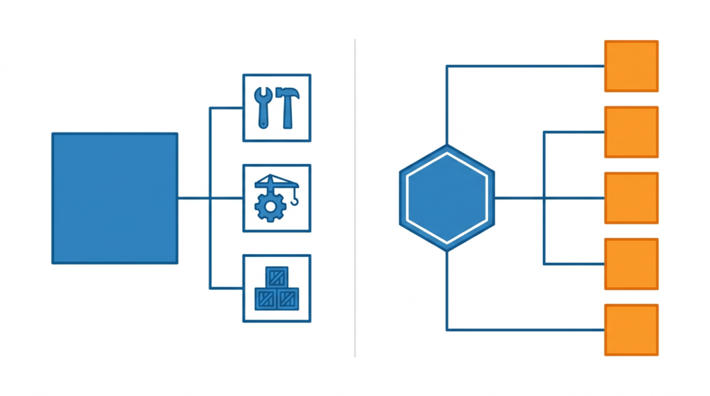 EPC and EPCM contract structure comparison diagram