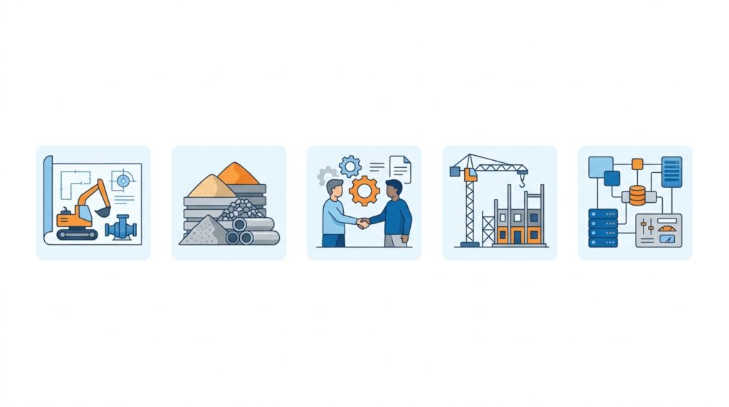 Procurement package types for EPC projects