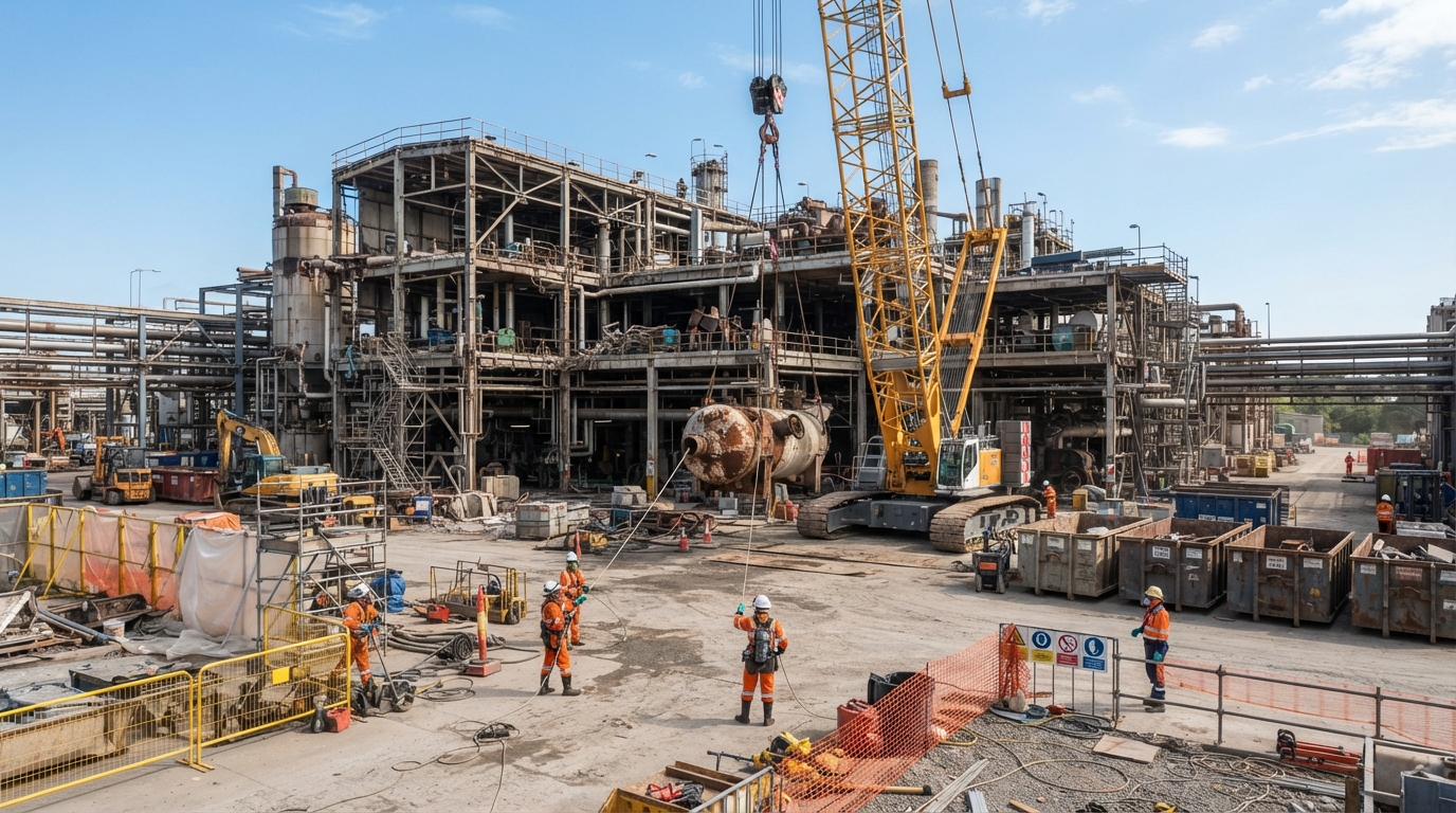 Plant Decommissioning: Planning and Execution for Industrial Plants